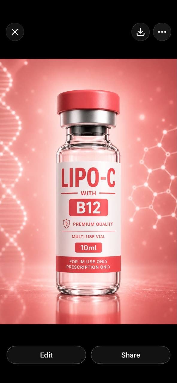 Lipo-C with vitamins B12